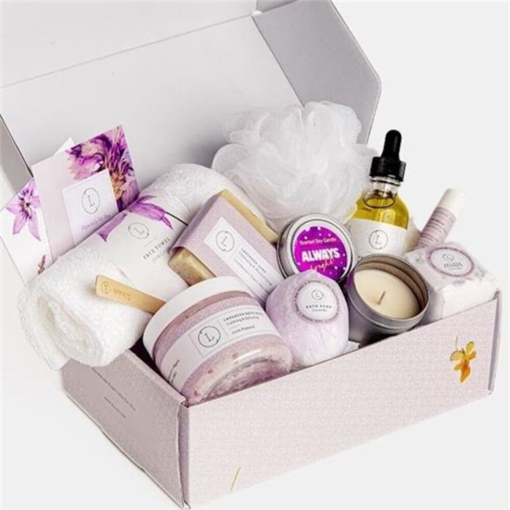 Gift Box For Her | Gift Care Package | Women's Spa Gift
